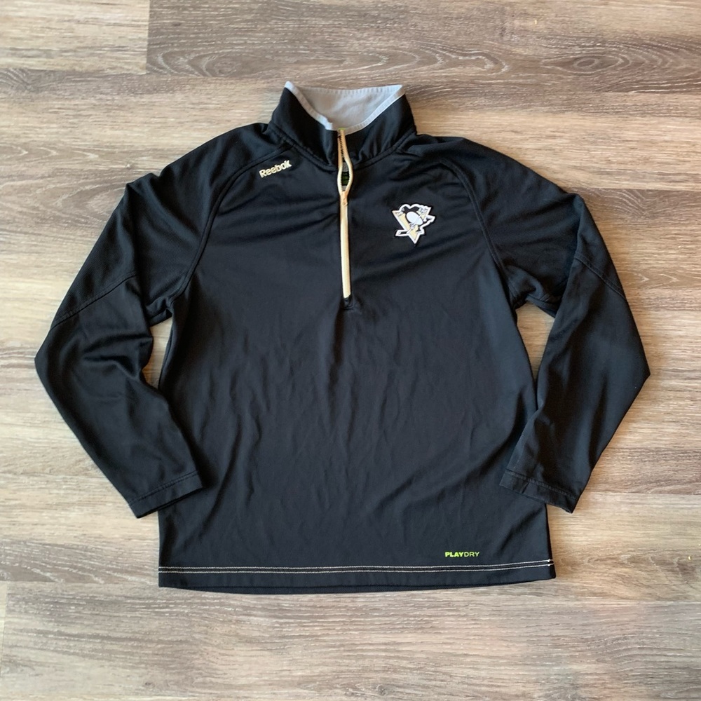 Reebok NHL Pittsburgh Penguins Quarter Zip